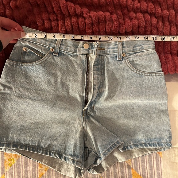 American Vintage Pants - American Vintage Light Blue Jean Shorts